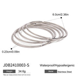 High-grade Stainless Steel Simple Bracelet – Jewelry Gift Ideas — 8