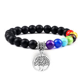 Creative 8mm Beads Tree Of Life Pendant Bracelet – Jewelry Gift Ideas — 13