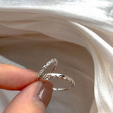 Fashion Niche S925 Sterling Silver Love Ring – Stylish Gifts — 5