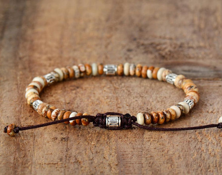 Men's Natural Grey Onyx Drawing Stone Turquoise – Jewelry Gift Ideas — 1