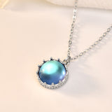 Women's Fashion Simple Sterling Silver Moonstone – Jewelry Gift Ideas — 1