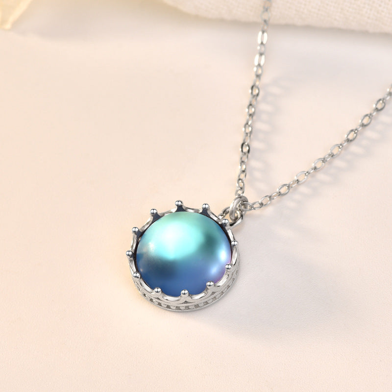 Women's Fashion Simple Sterling Silver Moonstone – Jewelry Gift Ideas — 1
