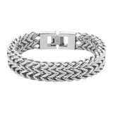 Stainless Steel Bracelet Retro Double Titanium – Jewelry Gift Ideas — 7