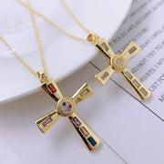 Niche Personality Hip Hop Mens Cross Necklace – Jewelry Gift Ideas — 1