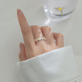 Ring Mori White Flower Epoxy Women's Jewelry – Jewelry Gift Ideas — 6