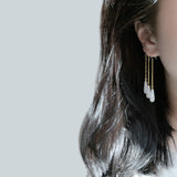 925 Sterling Silver Opal Drop Earrings – Stylish Gifts — 3