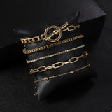 Alloy Geometric Electroplating Bracelet – Jewelry Gift Ideas — 4
