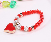 Elastic Crystal Bracelet & Bangle Heart Bracelets – Jewelry Gift Ideas — 7