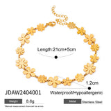 Women's 18K Gold Little Daisy Earrings – Gifts for Her — 7