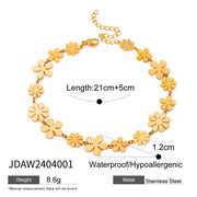 Women's 18K Gold Little Daisy Earrings – Gifts for Her — 7
