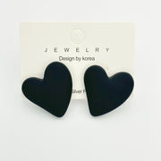 Heart-shaped Earrings Acrylic Simple Advanced – Useful Gifts — 18