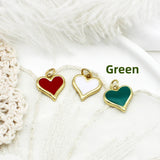 Drop Oil Love Heart Hanging Piece Pendant – Jewelry Gift Ideas — 14