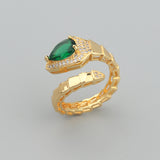 Spring Type Snake Bone Bracelet Ring Suit – Jewelry Gift Ideas — 2
