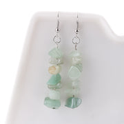 Crystal Stone Simple DIY Earrings Multicolor Stone – Creative Gifts — 3