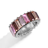 Colorful personality fashion geometric ring – Stylish Gifts — 10