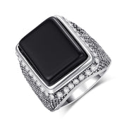 European And American Style Diamond Men's Ring – Stylish Gifts — 6