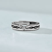 Valentine's Day Gift Girlfriend Sen 925 Art Retro Ring – Gifts for Her — 5