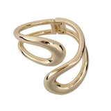 Female Niche Metal Geometry Streamlined Spring – Jewelry Gift Ideas — 4