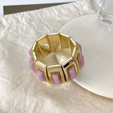 Fashion Alloy Gold-plated Candy Resin Jewelry – Stylish Gifts — 14