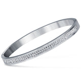Stainless steel bracelet with diamonds – Jewelry Gift Ideas — 5