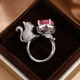 Gao Ding Design Colored Gems Women's Ring Santa Maria – Gifts for Her — 4