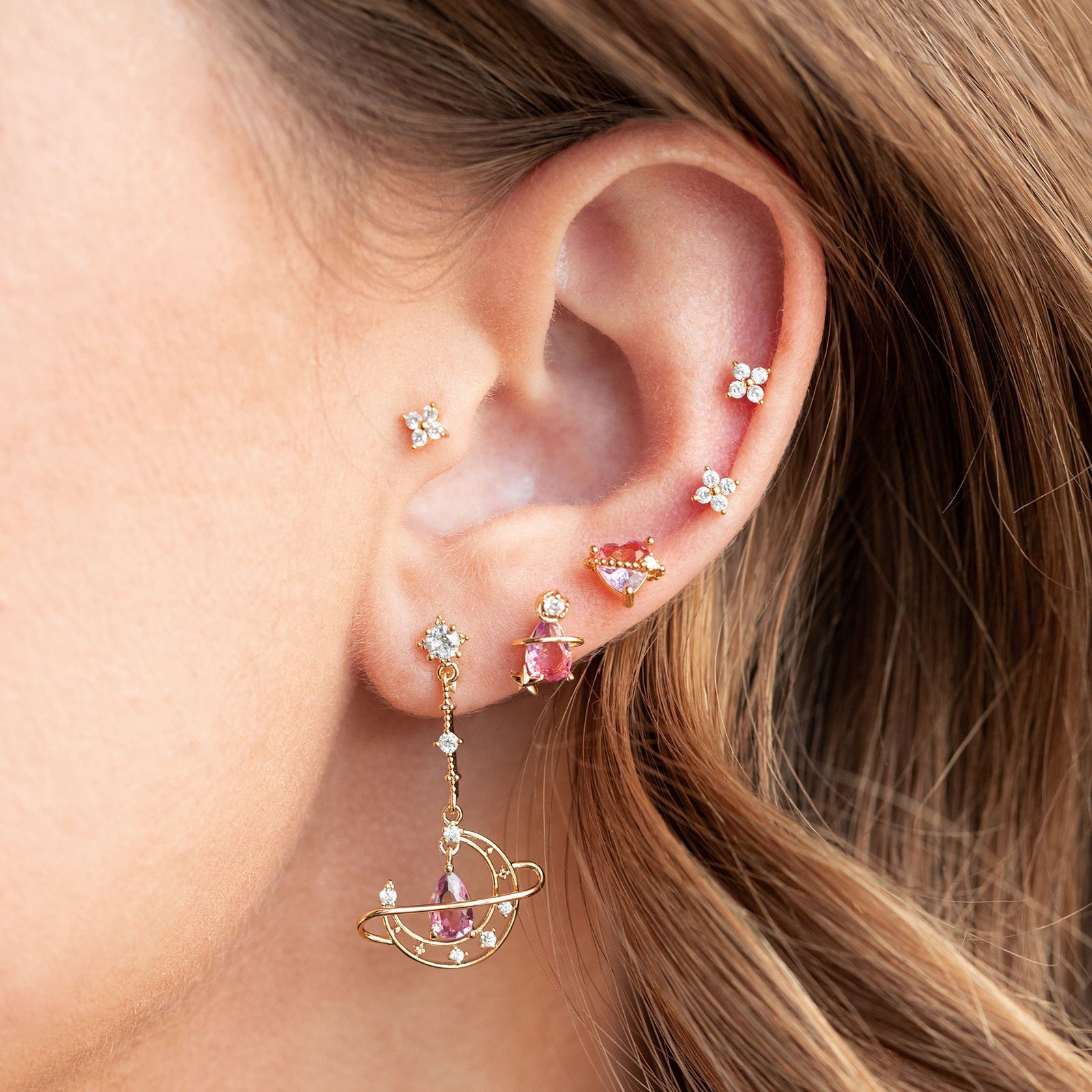 Women's Fashion Long Drop Stone Earrings – Stylish Gifts — 1
