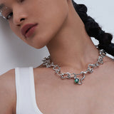 Cool Wind Graphite Green Vintage Necklace Women – Jewelry Gift Ideas — 1