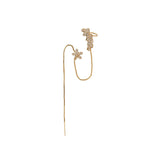 Style Zircon Tassel Earrings Personality Cold Wind Ear – Stylish Gifts — 5