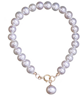 14K Gold Natural Pearl Bracelet – Jewelry Gift Ideas — 9