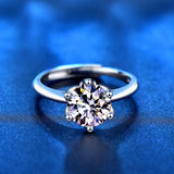 Design Moissanite 925 Sterling Silver Ring For Women – Gifts for Her — 4