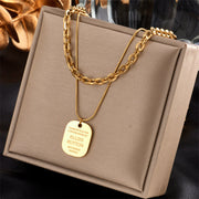 High-end Love Pearl Pendant Multi-layer Chain – Jewelry Gift Ideas — 5