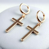 Glossy Cross Earrings – Surprise Gifts — 2