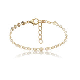 Geometric Chain Sequin Chain Combination Bracelet – Jewelry Gift Ideas — 3
