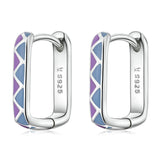 Simple Contrast Color Drop Earrings Ring Set – Stylish Gifts — 5