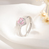 Fashion Personality Ladies Love Heart-shaped Ring – Stylish Gifts — 4