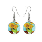 Van Gogh Starry Night Sunflowers The Kiss Oil – Jewelry Gift Ideas — 17