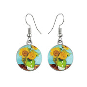Van Gogh Starry Night Sunflowers The Kiss Oil – Jewelry Gift Ideas — 17