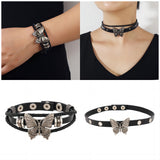 Ins New Dark Style Punk Butterfly Leather – Jewelry Gift Ideas — 10