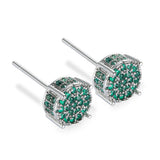 Hot Selling Four Claw Round Zircon Earrings For Women – Gifts for Her — 3