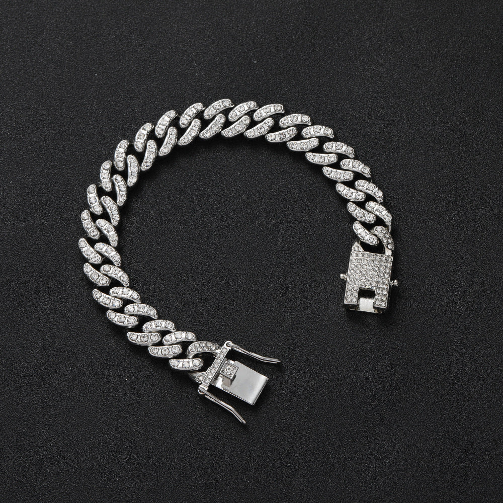 Men's Fashion Alloy Hip Hop Cuban Bracelet – Stylish Gifts — 1