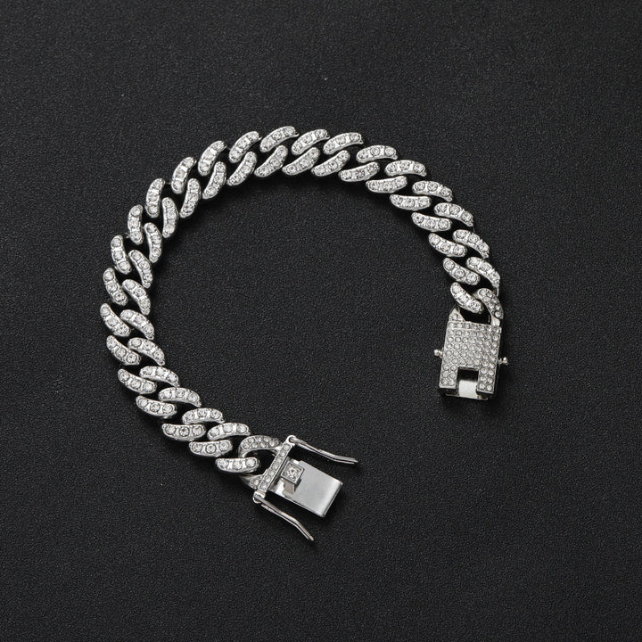 Men's Fashion Alloy Hip Hop Cuban Bracelet – Stylish Gifts — 1