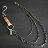 Simple Vintage Inlaid Colorful Beads Chain Punk Hip – Birthday Gifts — 5