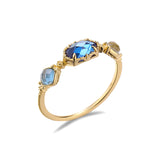 Women's Vintage Natural Topaz Ring – Gifts for Her — 3