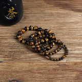 Natural Stone Bracelet Fashion Tiger Eyes Men – Stylish Gifts — 2