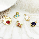 Candy Love Heart Hanging Piece Pendant Necklace – Jewelry Gift Ideas — 4