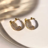 High-grade Earrings Female Personality U-shaped – Gifts for Her — 6