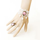 Vintage White Lace Water Drop Pearl Women's – Jewelry Gift Ideas — 3