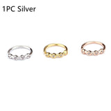 1 Pcs 0.8x8mm Nose Piercing Body Jewelry Part – Jewelry Gift Ideas — 5