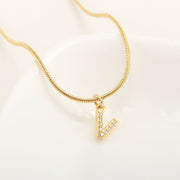 Simple Fashion English Pendant Necklace – Jewelry Gift Ideas — 8