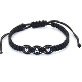 26 English Letters Love Heart Hand Woven Hand Rope – Gifts for Couples — 7